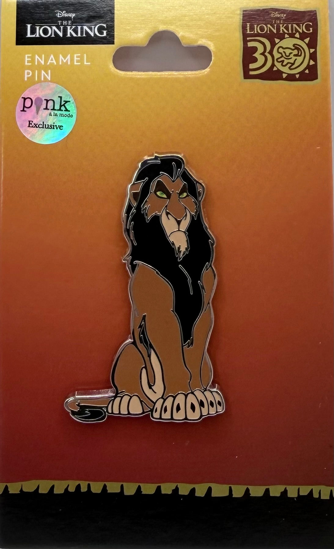 Scar Sitting Facing Right