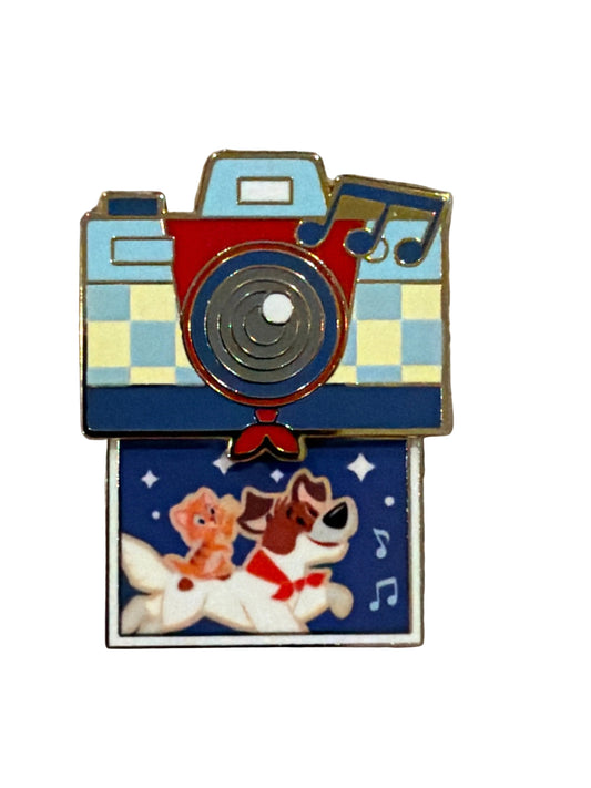 Oliver & Company BoxLunch - Cats & Dogs Camera Blind Pin