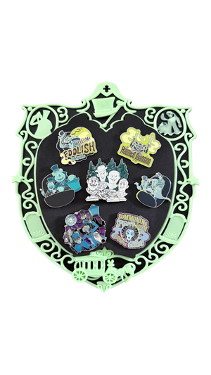 Haunted Mansion Pins with Custom Frame