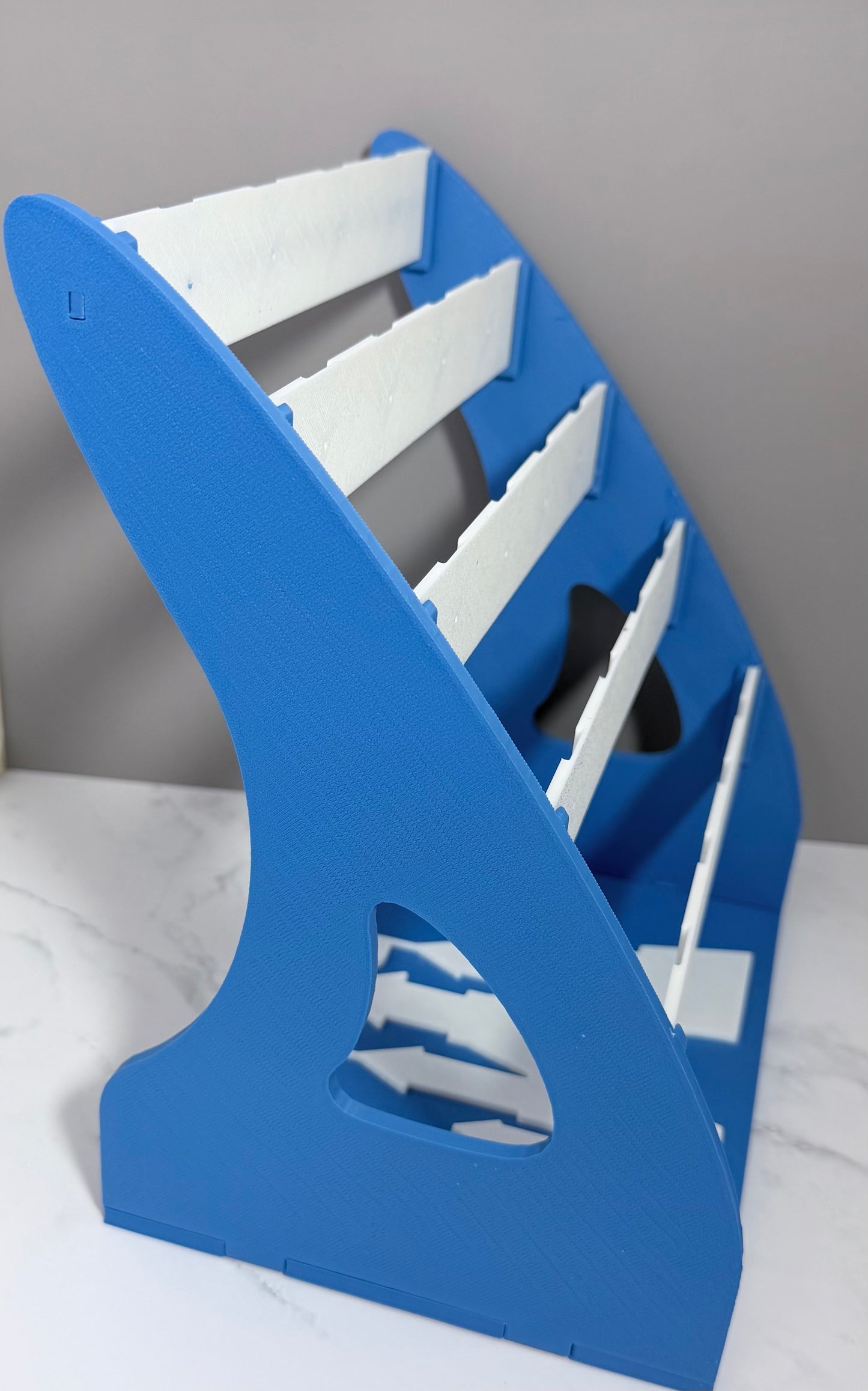 Tiered Pin Display Rack for Trading & Collecting Enamel Pins — Holds 20 Pins