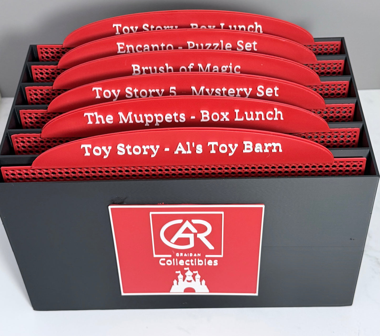 Personalized Card Catalog Pin Storage Box for Enamel Pin Collections