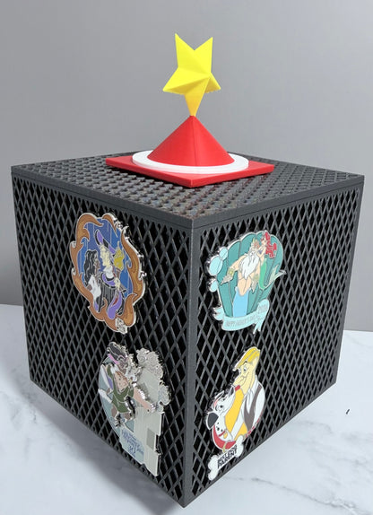 Disney Pin Display Cube for Trading & Collecting