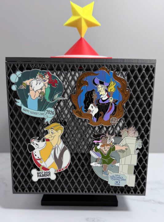 Pin Display Cube for Trading & Collecting Enamel Pins