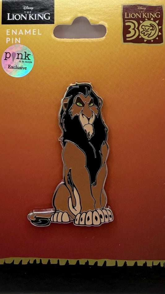 Scar Sitting Facing Right
