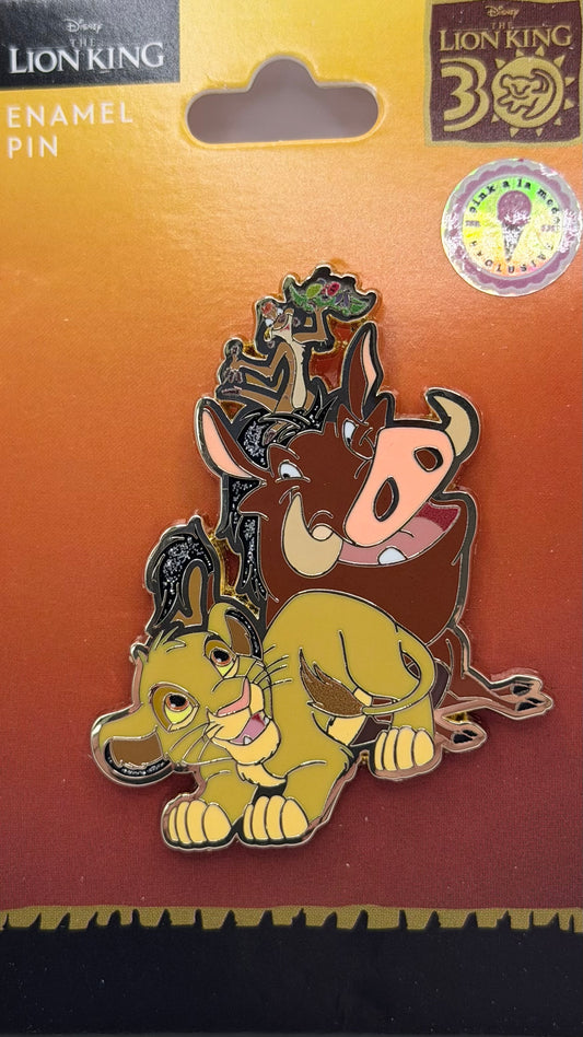 Simba, Timon, and Pumbaa