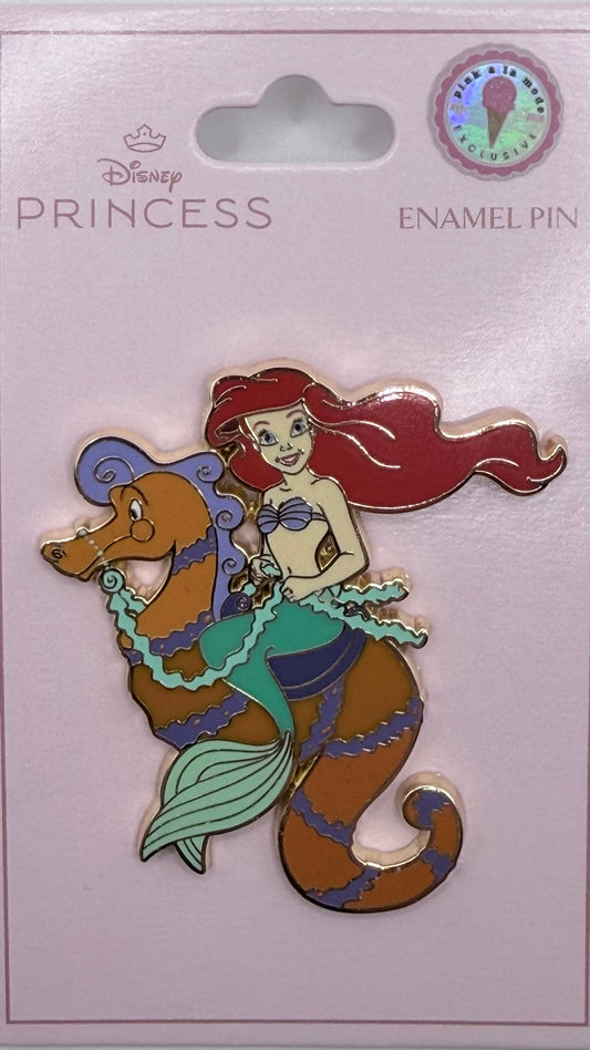 Ariel on a Seahorse