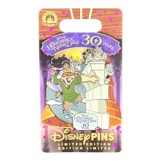 Quasimodo, Esmeralda, and Gargoyles The Hunchback of Notre Dame 30th Anniversary - LE1750