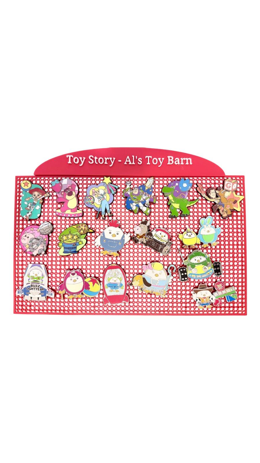 Personalized Card Catalog Disney Pin Storage Box