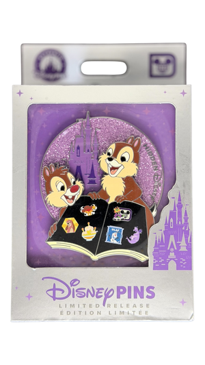 2026 Disney Parks Hidden Mickey Chip and Dale Mini Jumbo LR Pin