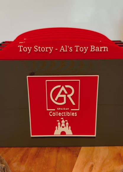 Personalized Card Catalog Disney Pin Storage Box