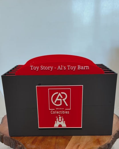 Personalized Card Catalog Disney Pin Storage Box