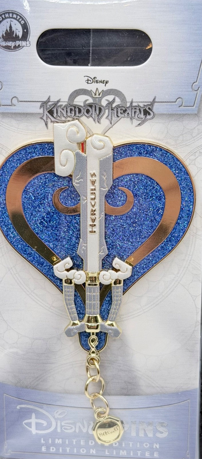 2026 Disney Parks Kingdom Hearts Hercules Olympia Keyblade LE 4000 Pin 6 of 12